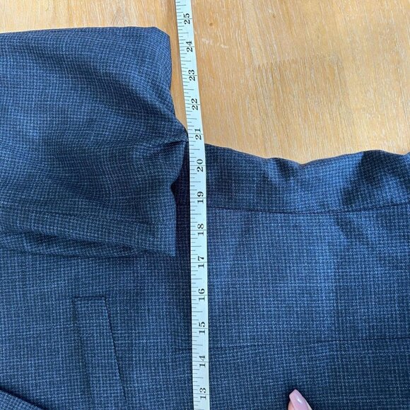 Lauren Ralph Lauren Blazer Mens 40R Blue Windowpane Sport Coat Two Button Jacket - Picture 9 of 10